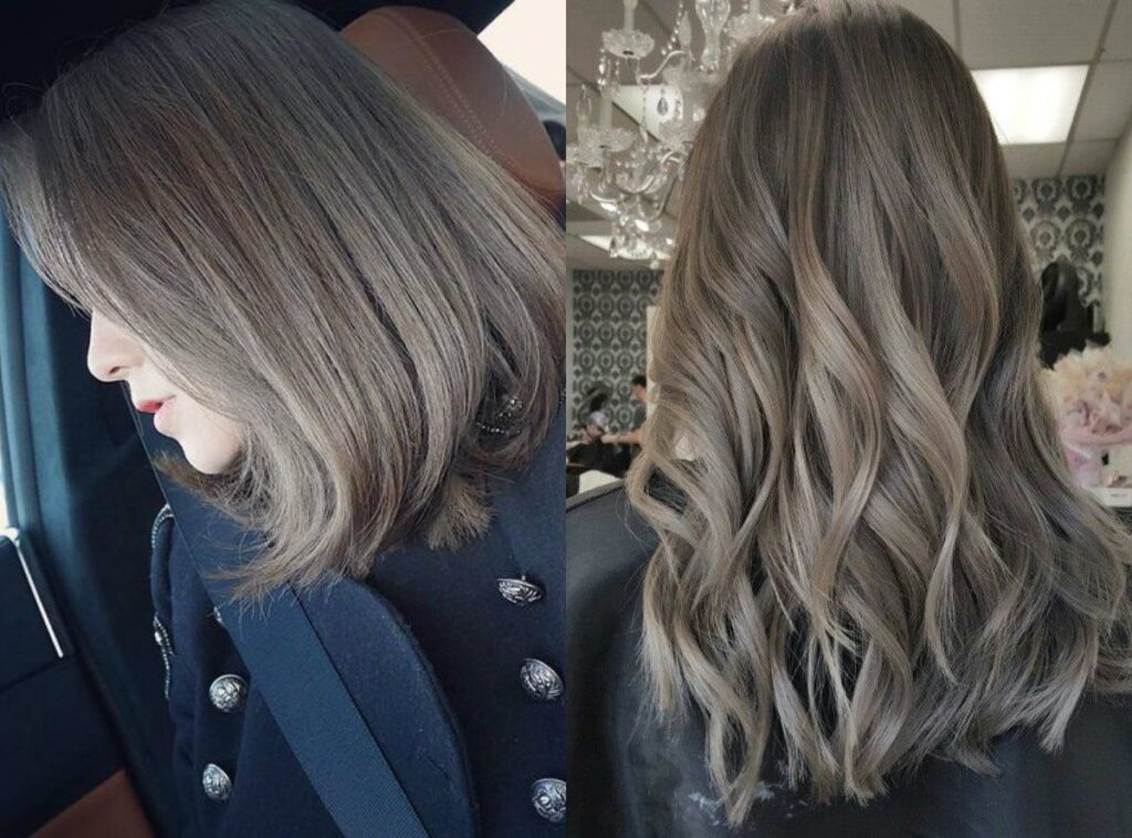 Balayage Braun Mittellang Frisuren