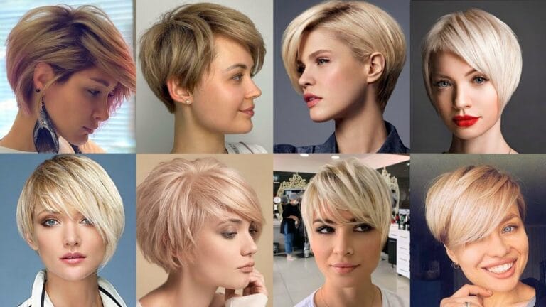 trendige Frisuren blond kurz