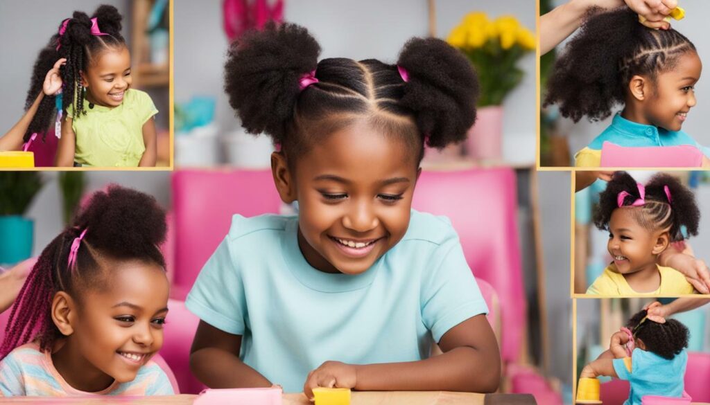 frisuren für kinder einfach