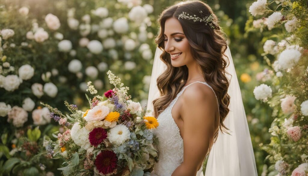 offene haare frisur hochzeit