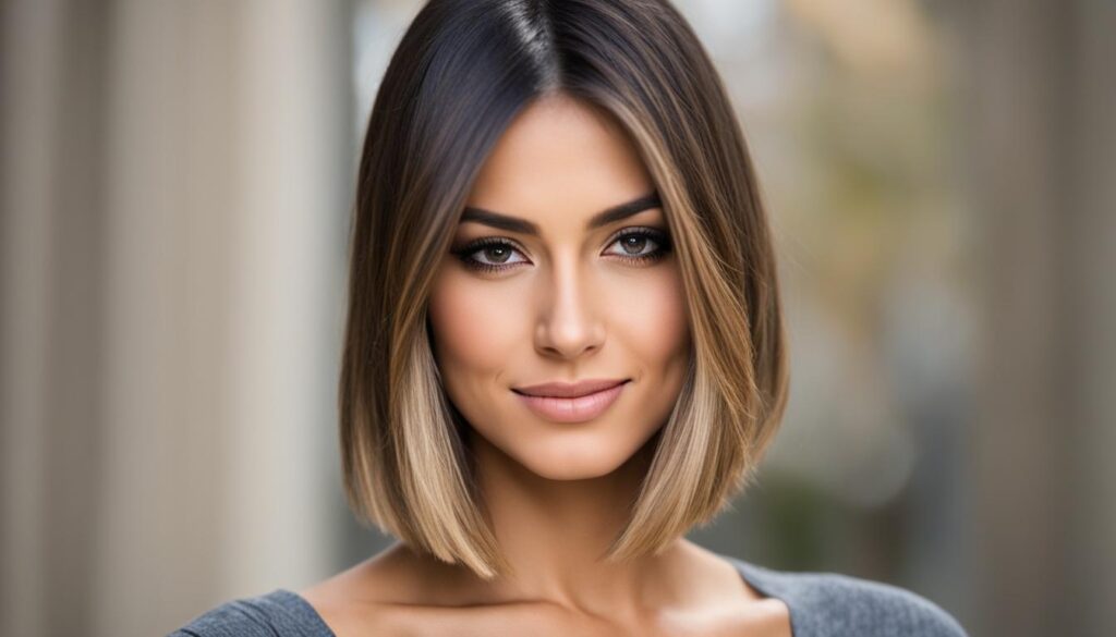 Balayage Glatte Haare 