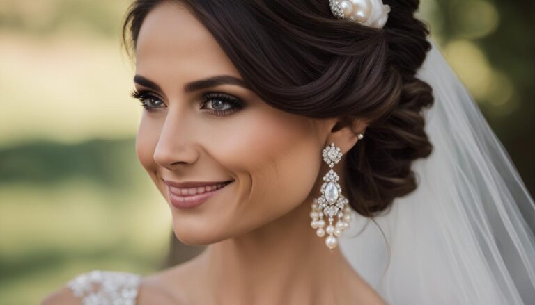 Brautfrisuren mit Pony