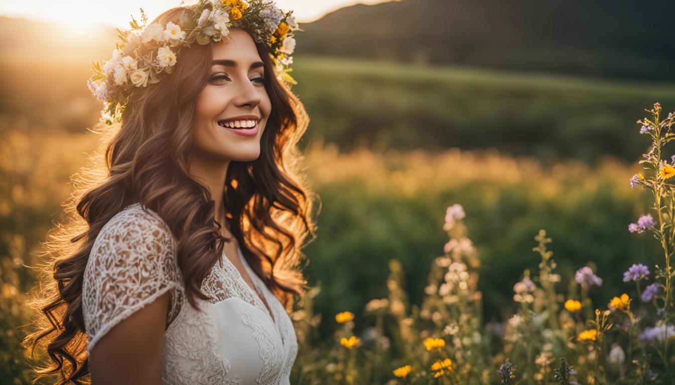 Blumenkranz Haare Pflege Haltbarkeit