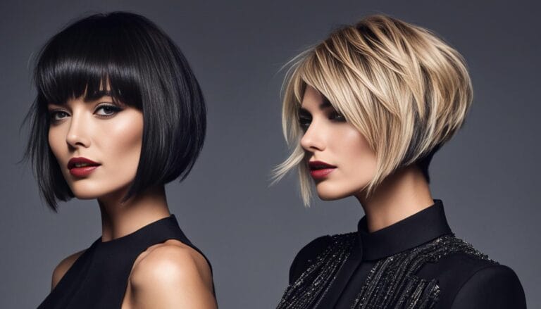 fransig Bob Frisuren kurz stufig