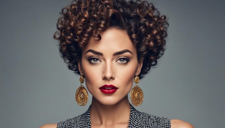 kurze lockenfrisuren