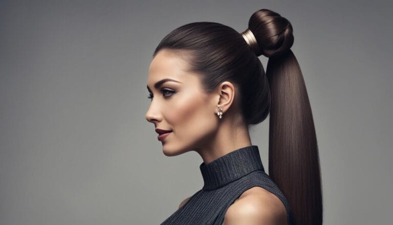 pony frisuren langes haar