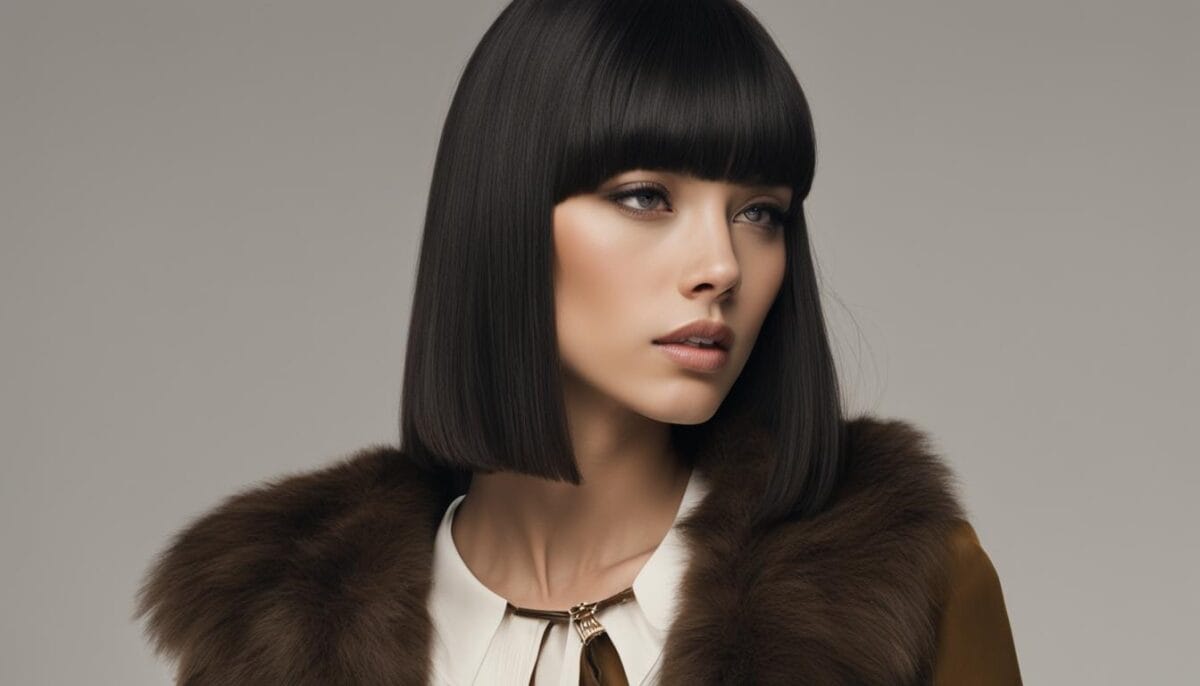 frisuren damen mittellang mit pony