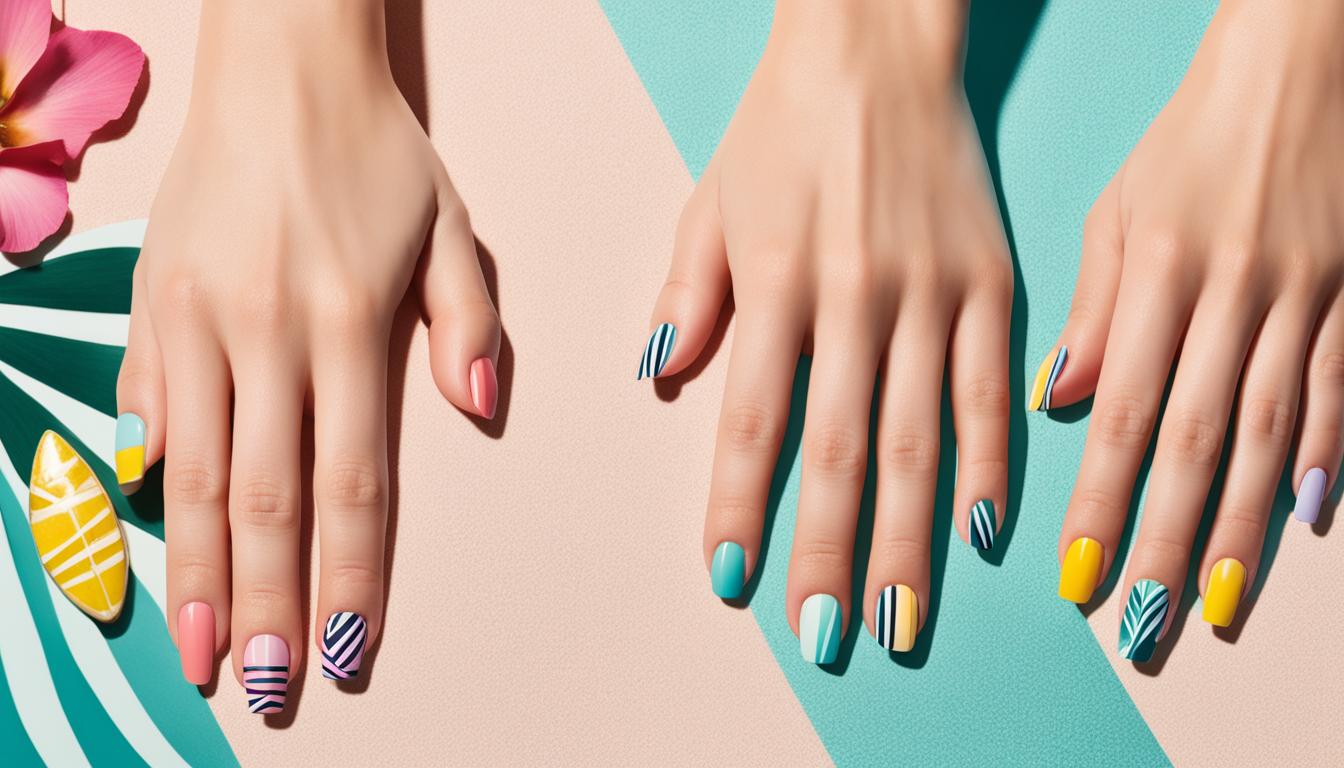 44 Trendy Sommer Nageldesigns