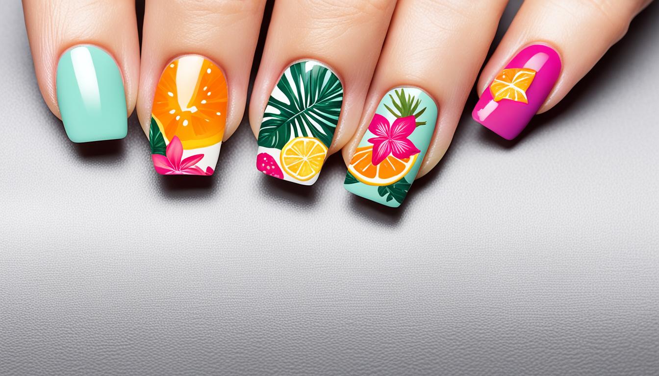 55 Sommer Nageldesigns