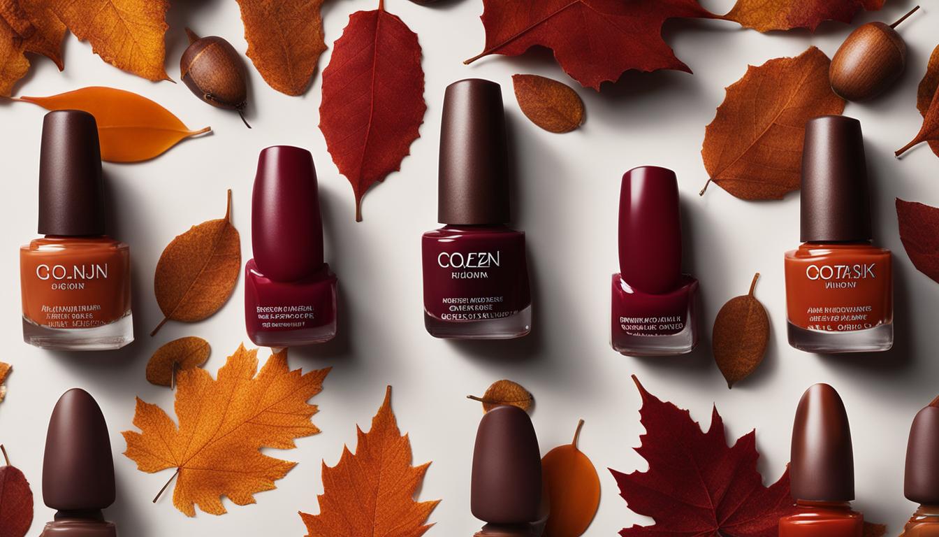 Herbstliche Nagellackfarben