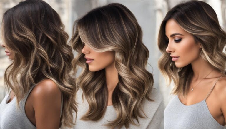 Balayage Braun: Trendige Haarfarben-Strähnchen 2023/2024 Natürlicher balayage