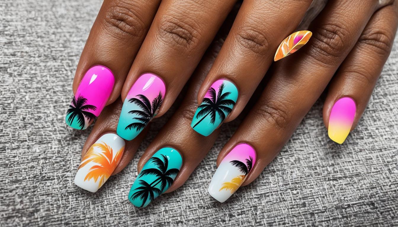 nageldesign ideen sommer