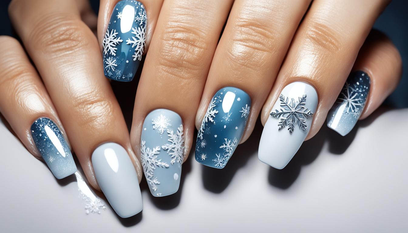 nageldesign winter