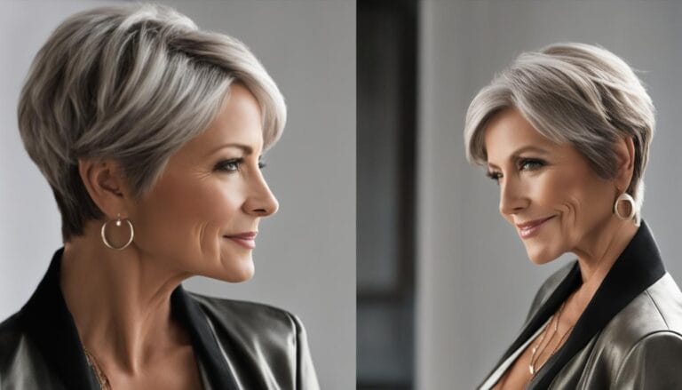 trendige kurzhaarfrisuren frauen ab 50