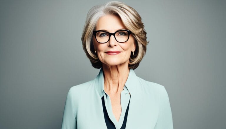 Bob Frisuren Gestuft ab 50 mit Brille