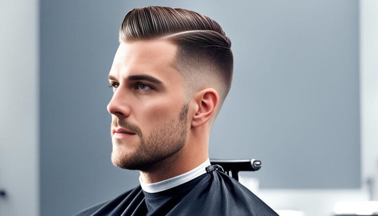 buzz cut mit übergang