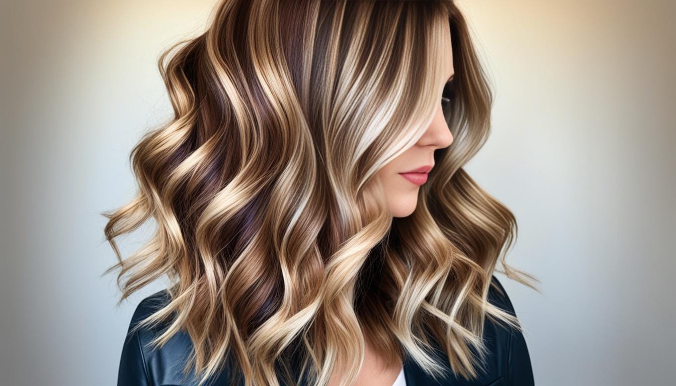 Braune Haare Mit Strahnen