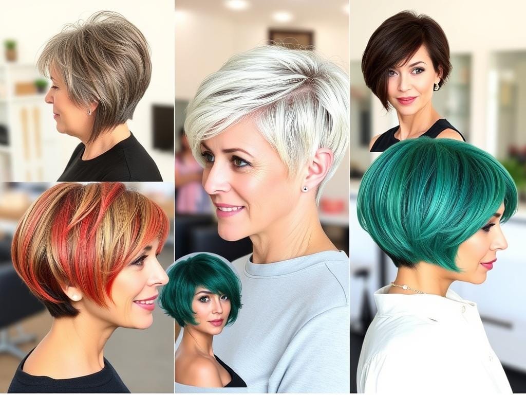 Kurzhaarfrisuren Fur Altere Damen