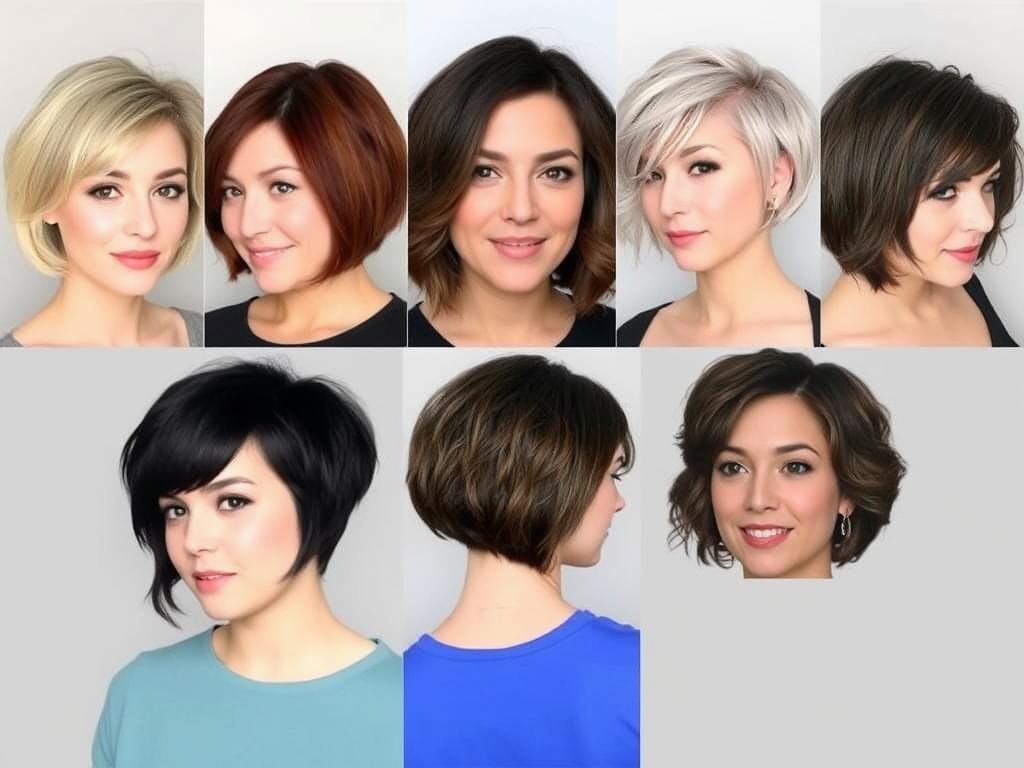 frisuren für rundes gesicht