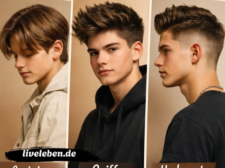 Coole Frisuren für Jungs ab