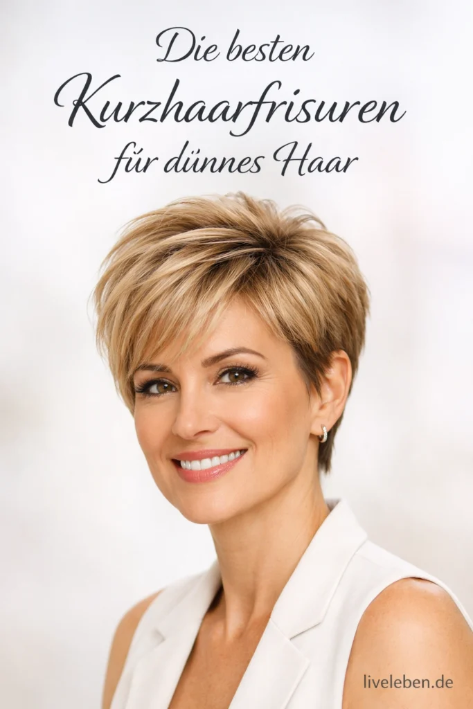 Frisuren dünnes Haar kurz