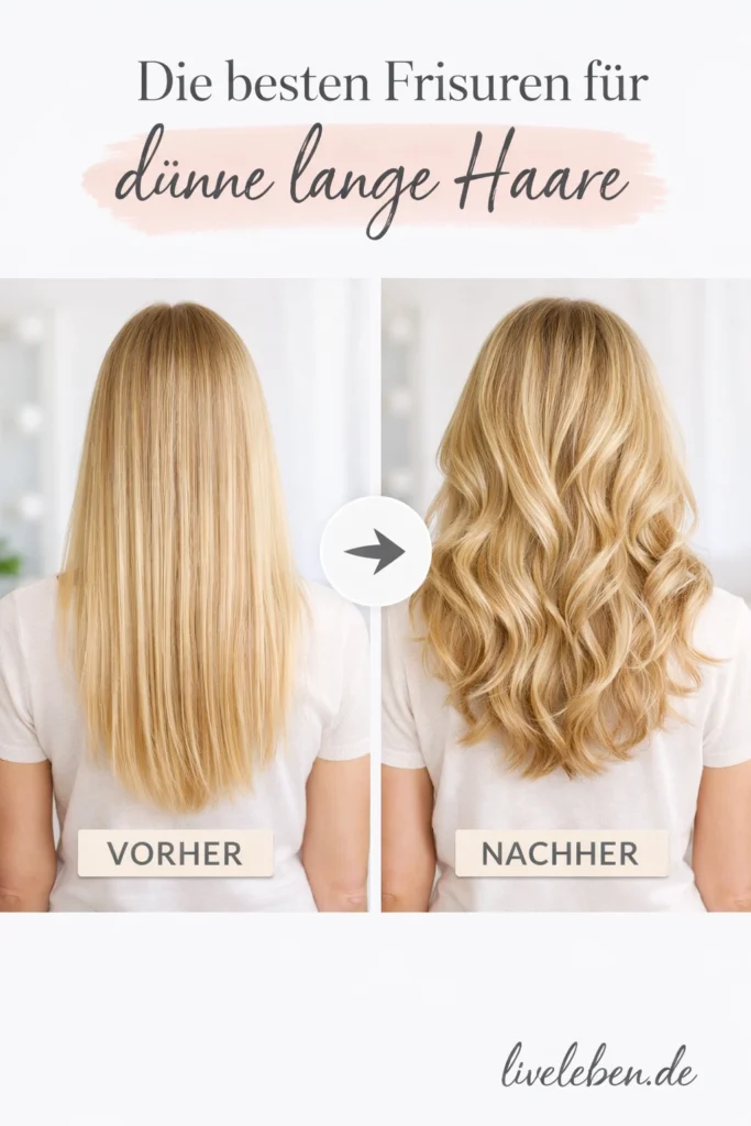 Dünne lange Haare Frisuren