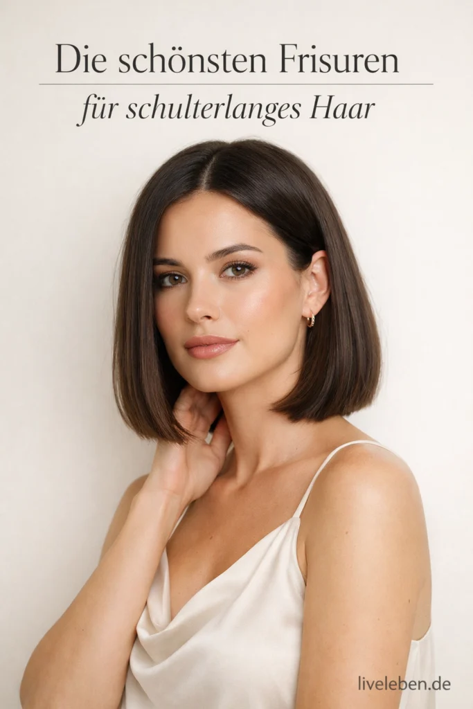 Frisuren für schulterlanges Haar