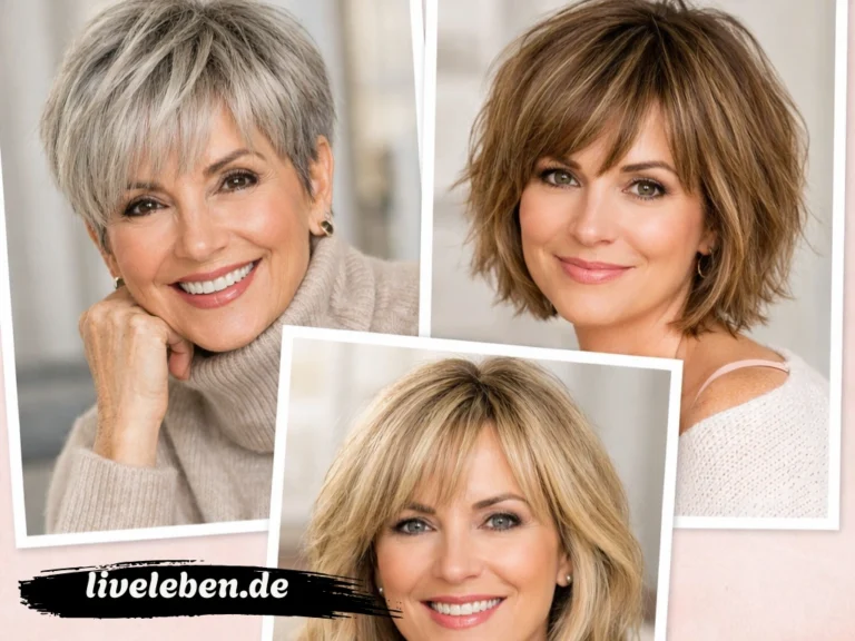 Fransige Frisuren ab 50: Moderne, Freche & Pflegeleichte Looks Fransige Frisuren ab 50