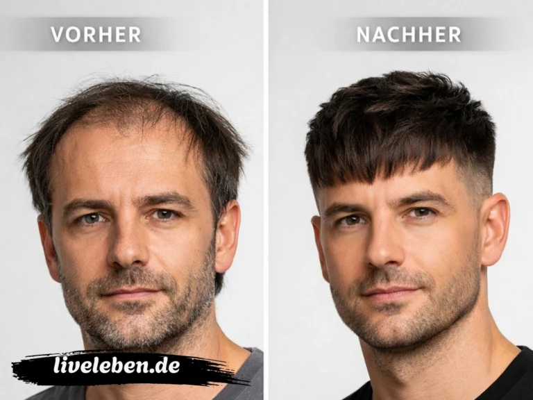 Frisur Geheimratsecken dünnes Haar