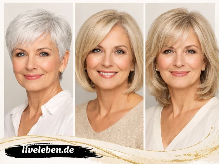 Frisuren für dünnes Haar ab 60: Die schönsten Looks mit Volumen Frisuren für dünnes Haar ab 60