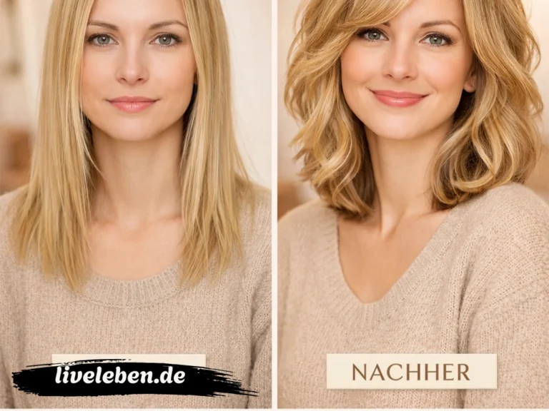 Frisuren für dünnes Haar vorher nachher