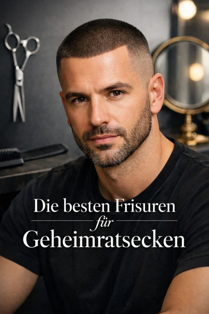 Frisuren für Geheimratsecken