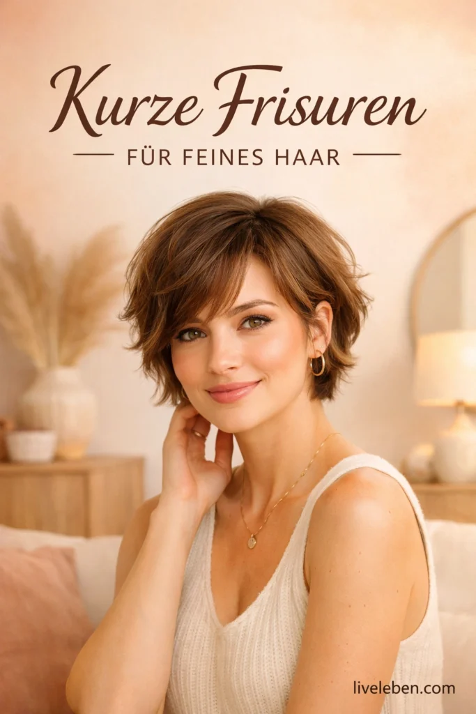 Frisuren dünnes Haar kurz