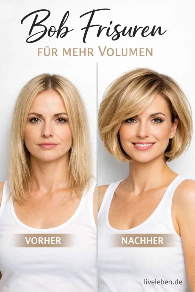 Bob Frisuren für feines dünnes Haar