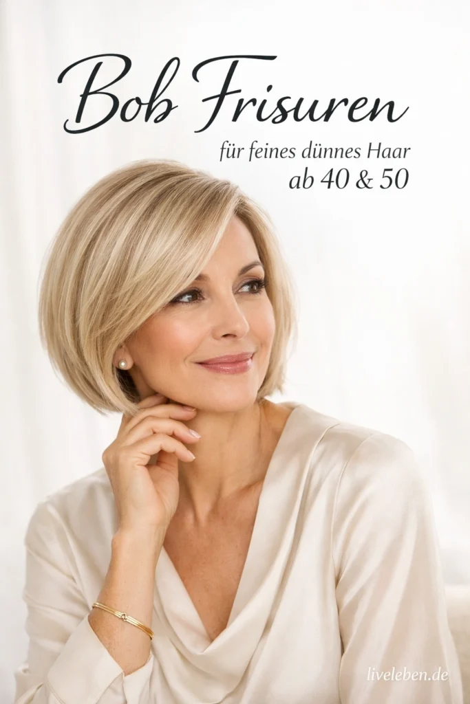 Bob Frisuren für feines dünnes Haar
