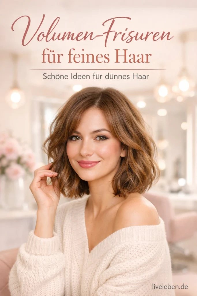 Frisuren für feines dünnes Haar