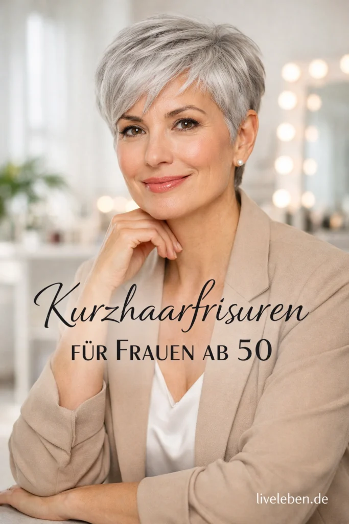 Kurzhaarfrisuren für Frauen ab 50