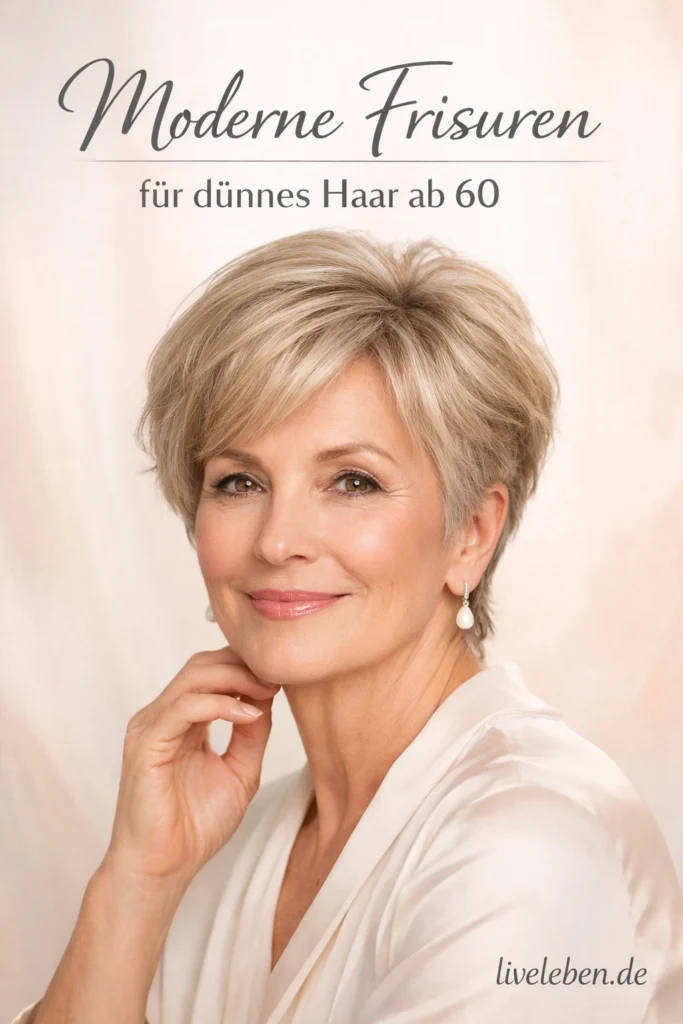 Frisuren für dünnes Haar ab 60