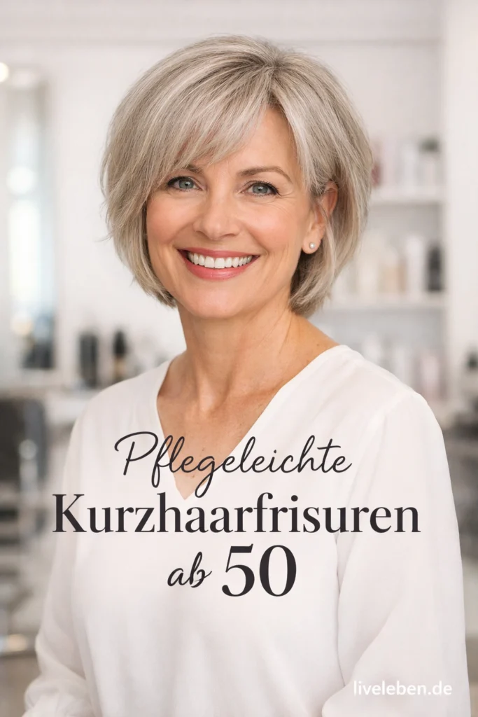 Kurzhaarfrisuren für Frauen ab 50