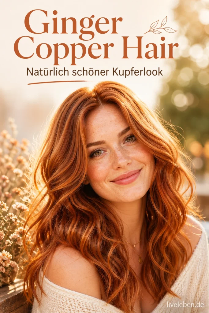 Orange Kupfer Haare