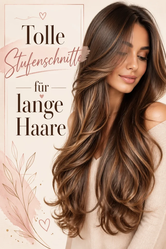 Tolle Stufenschnitte Haarschnitt lange Haare