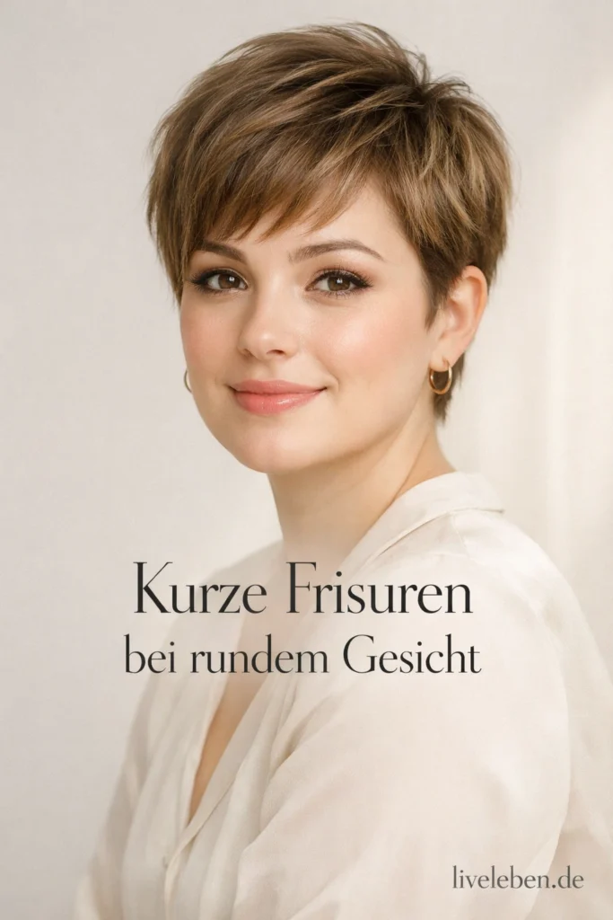 Frisuren bei rundem Gesicht
