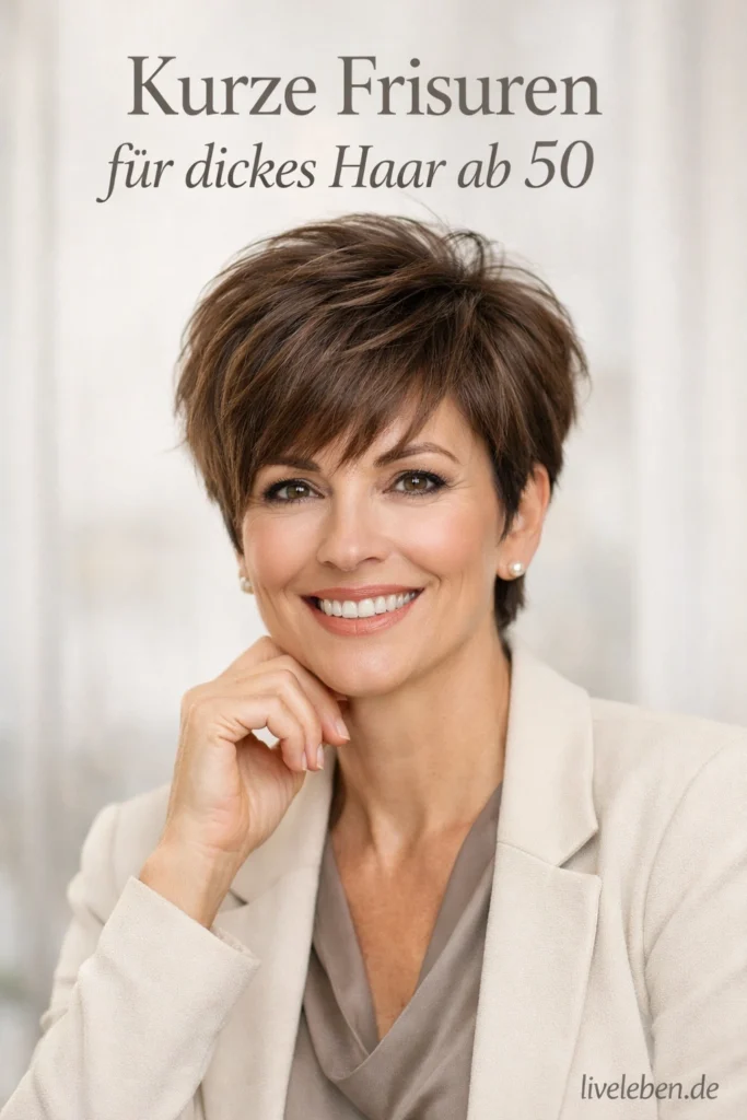 Frisuren für dickes Haar ab 50