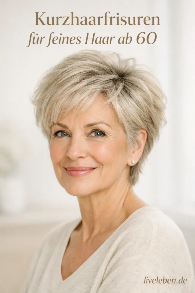 Kurzhaar Frisuren Damen ab 60