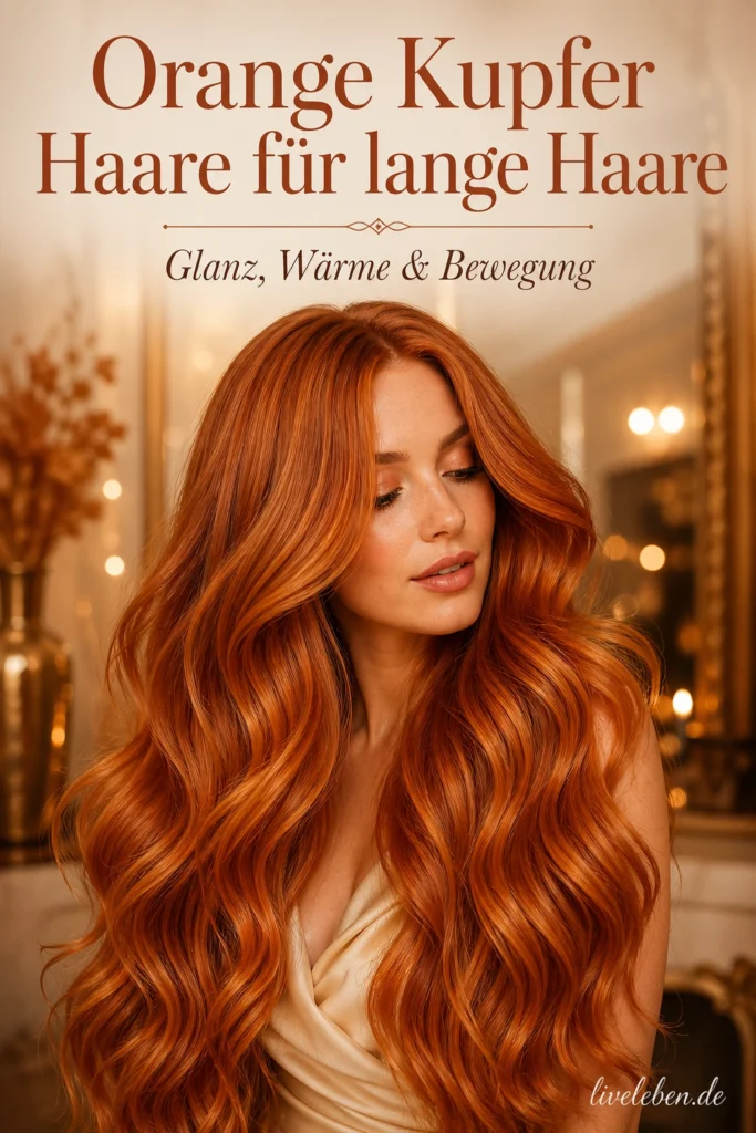 Orange Kupfer Haare
