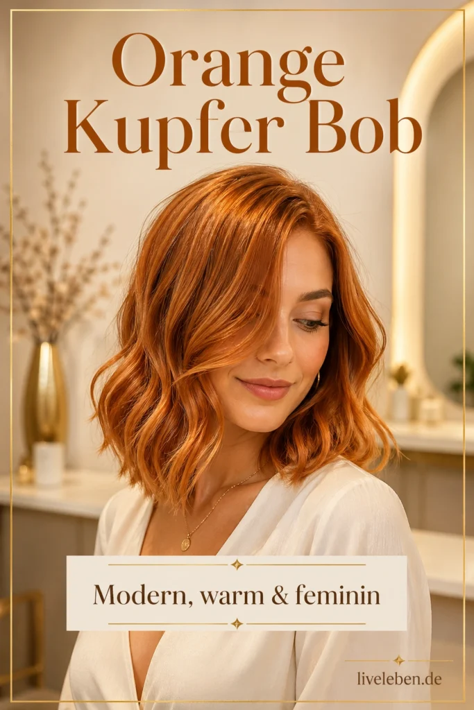 Orange Kupfer Haare