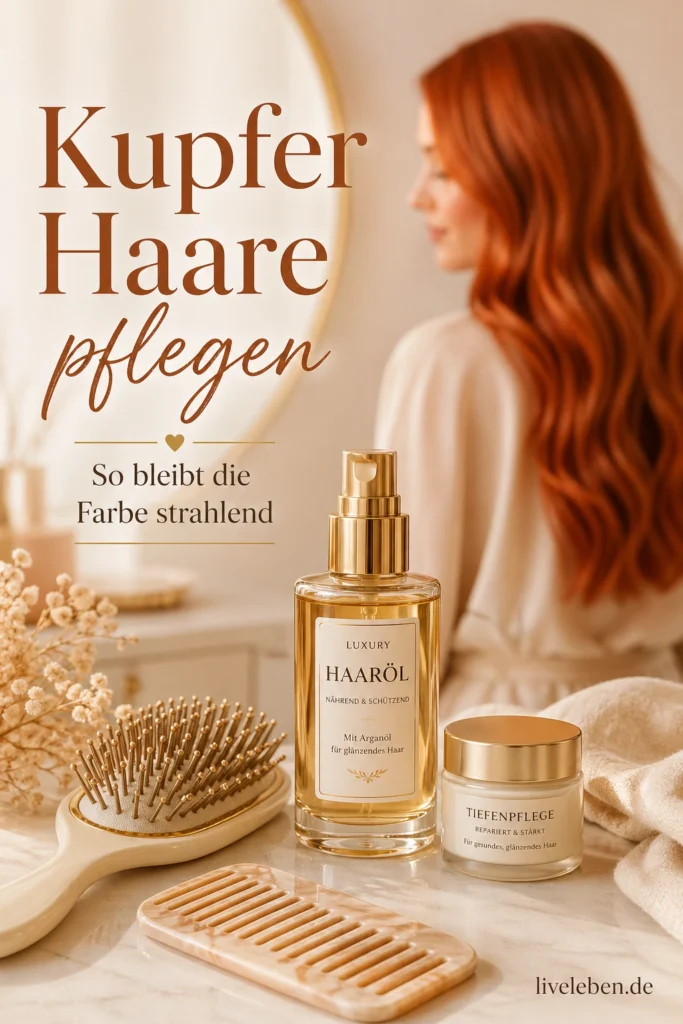 Orange Kupfer Haare