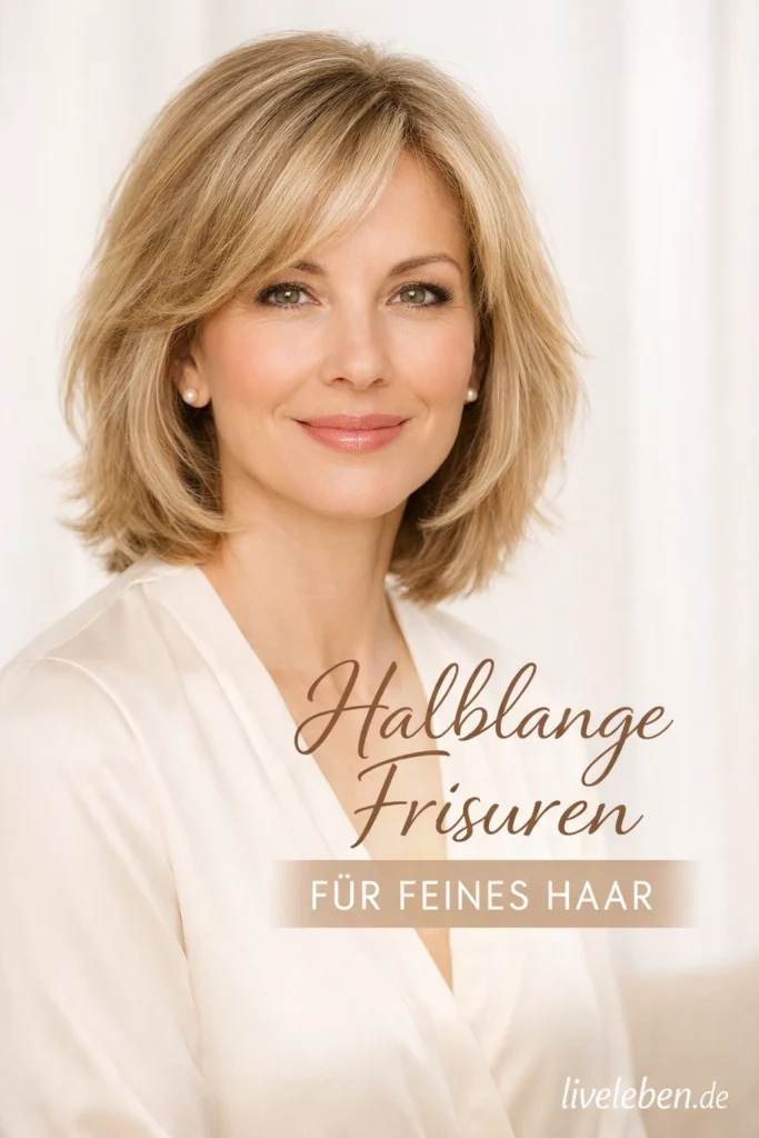 Frisuren Damen Halblang