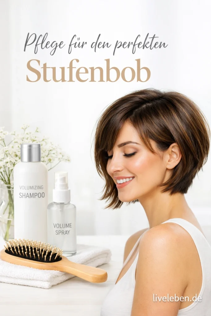 Feines Haar Stufiger Kurzer Bob