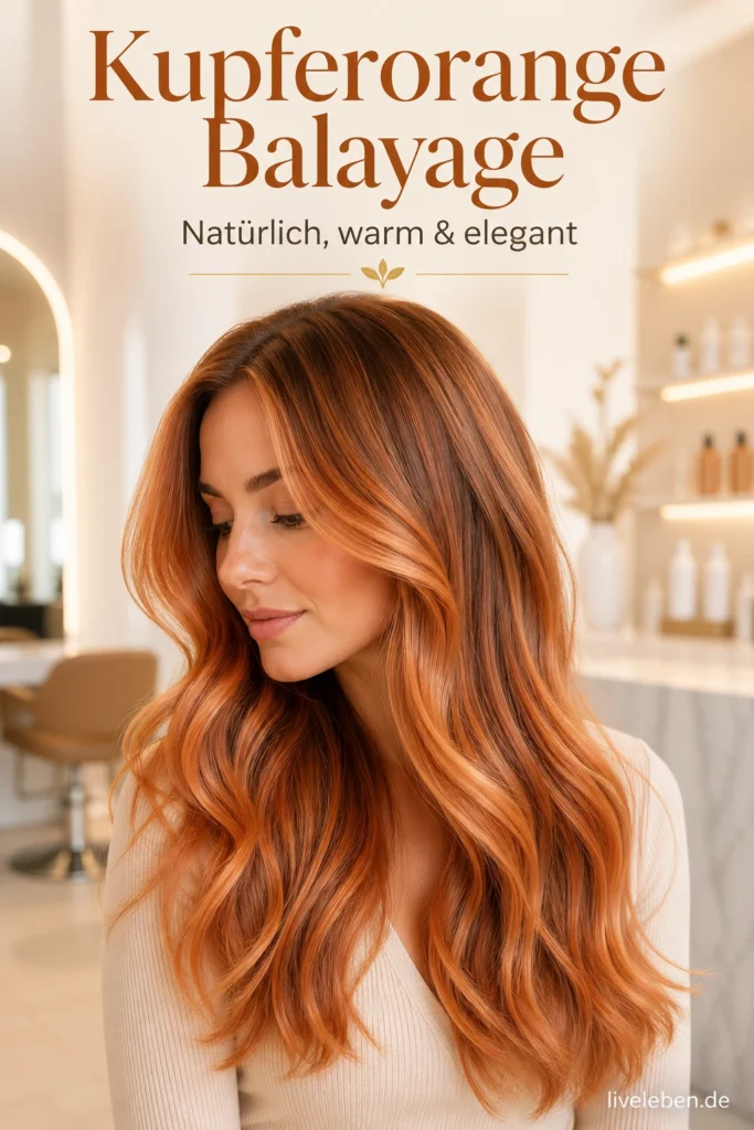 Orange Kupfer Haare